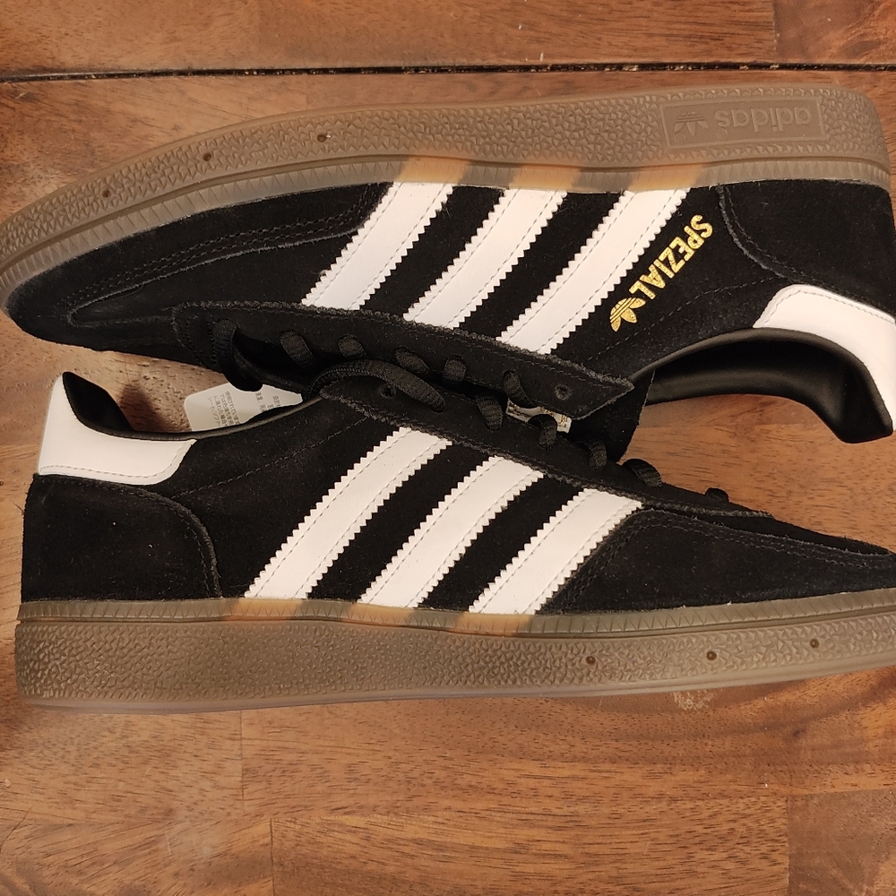 Adidas Men’s Handball Spezial Originals Size 7 Black Gum |DB3021|